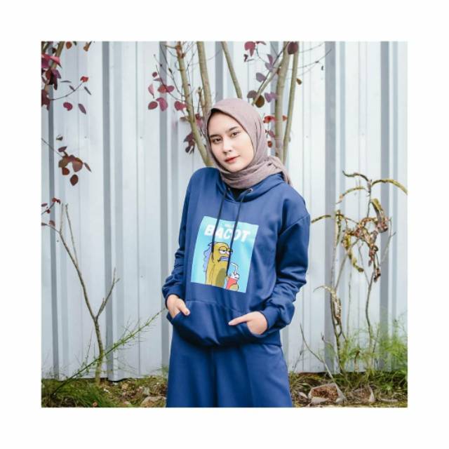 BACOT HOODIE UNISEX - ATASAN HALUS TEBAL TERLARIS