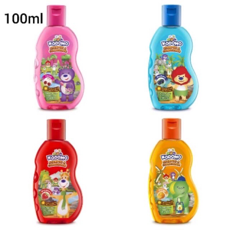 Kodomo Shampo &amp; Conditioner Gel 100ml - Kodomo Shampo Anak 4variant 100ml