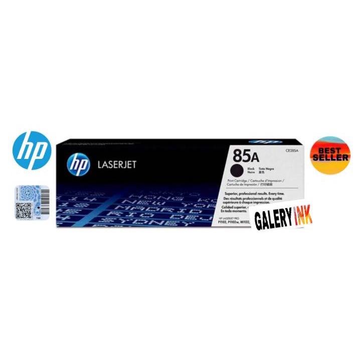 TONER HP LASERJET 85A/TONER HP P1102 M1132 BLACK ORIGINAL