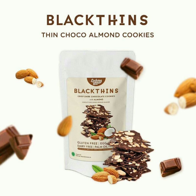 LADANG LIMA Healthy Cookies 100 g Halal |  Blackthins