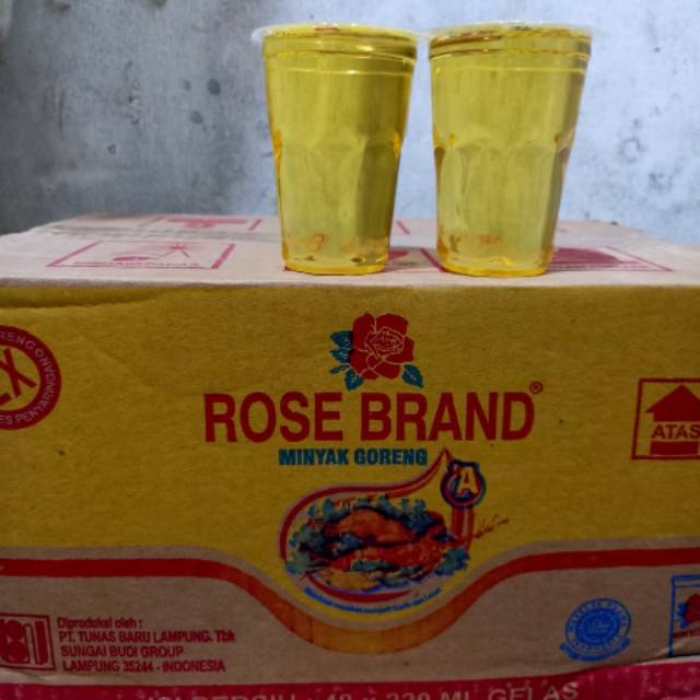 

Minyak rose brand per dus