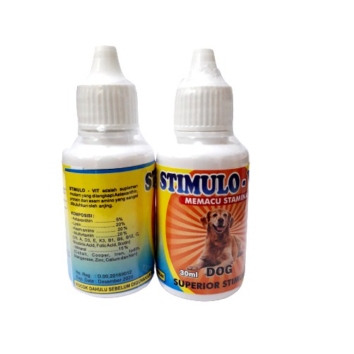 Obat Stamina Anjing STIMULO-VIT