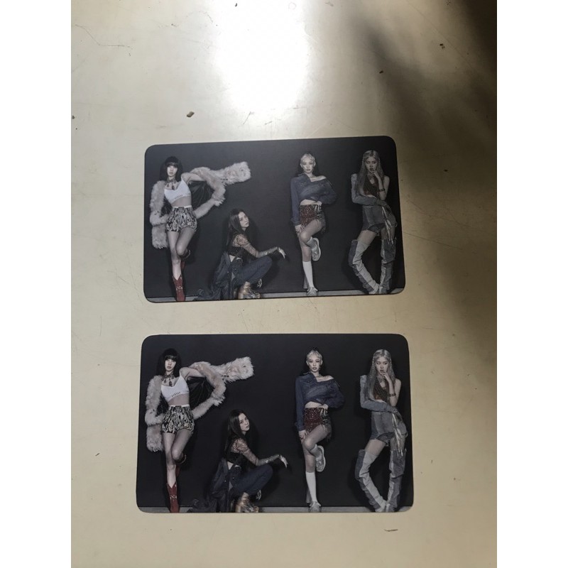 Blackpink How You Like That Group Photocard Benefit Ktown4u