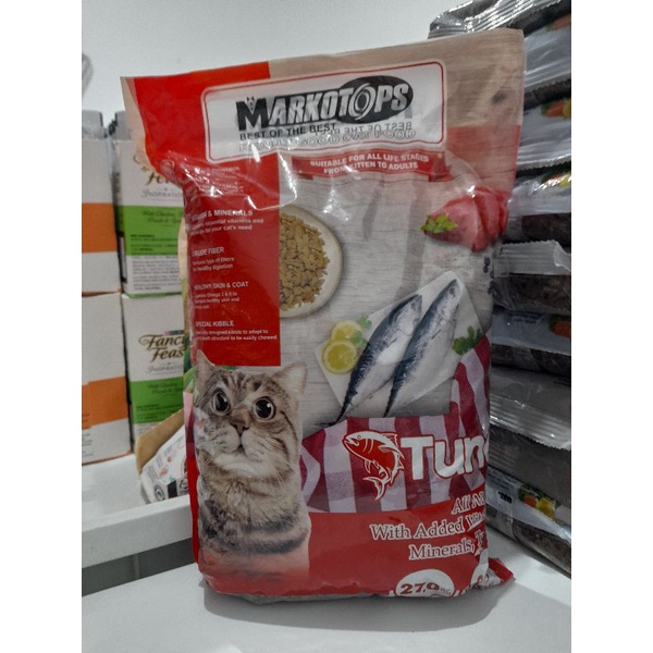 (Paket 10kg ) makanan Kucing Markotop Tuna
