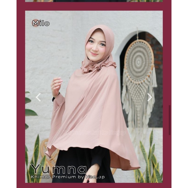 KHiMAR PLISKET  INSTAN YUMNA || BY HEEJAP ||  READY STOK