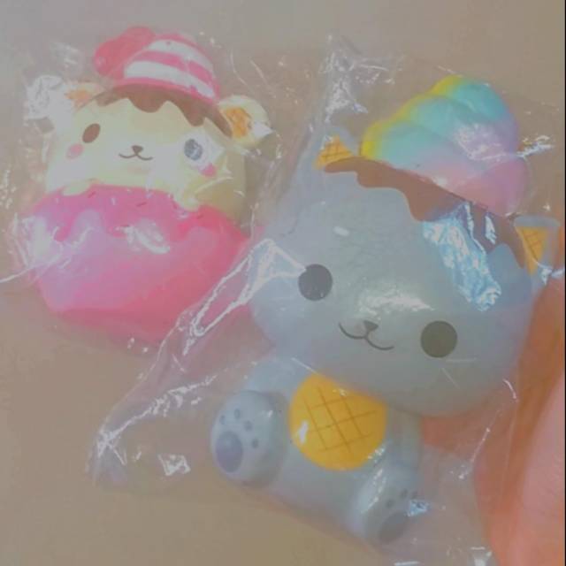 Paket 2 squishy yummiibear