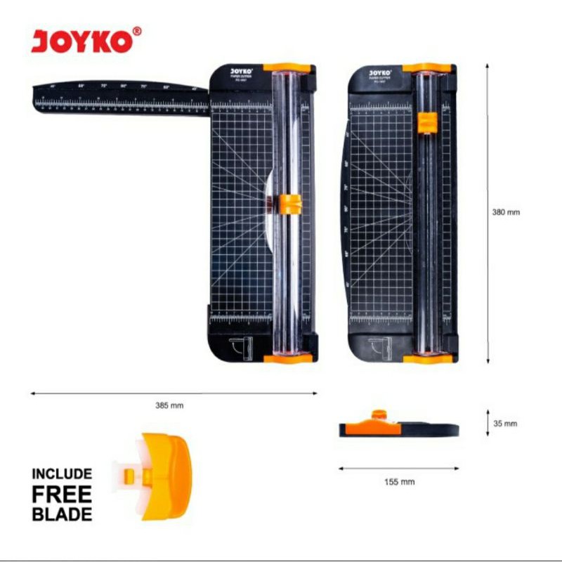 JOYKO PC1637 Trimmer - Paper Cutter A4 / Alat Pemotong Potong Kertas