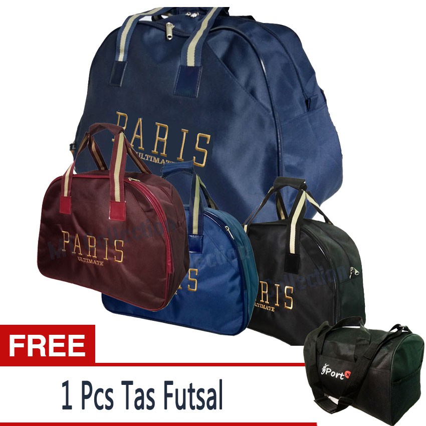 ( Buy 1 Get 1 Free ) Tas Ransel Pakaian Paris Ultimate Free Tas Futsal