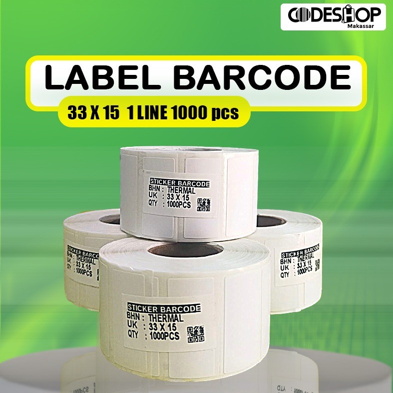 

LABEL THERMAL 33X15 1lin (1000)