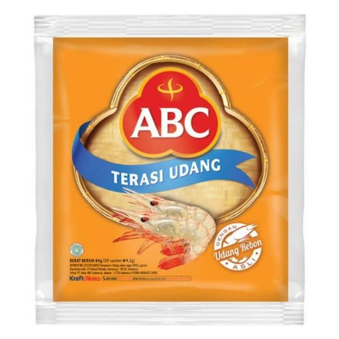 

TERASI ABC 84gr 1pack isi 20 sachet