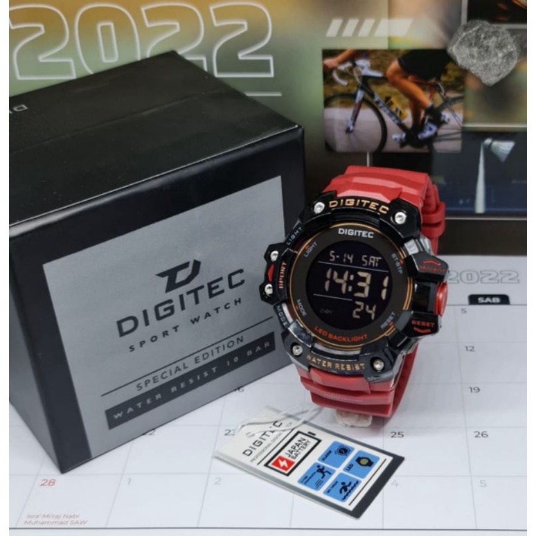 JAM TANGAN PRIA DIGITEC  DG 5120 ORIGINAL TAHAN AIR 50mm