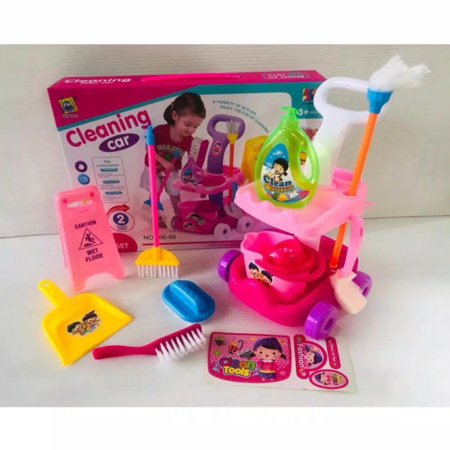 MAINAN CLEANING SET MAINAN EDUKASI ANAK MAINAN ANAK PEREMPUAN MAINAN TERBARU