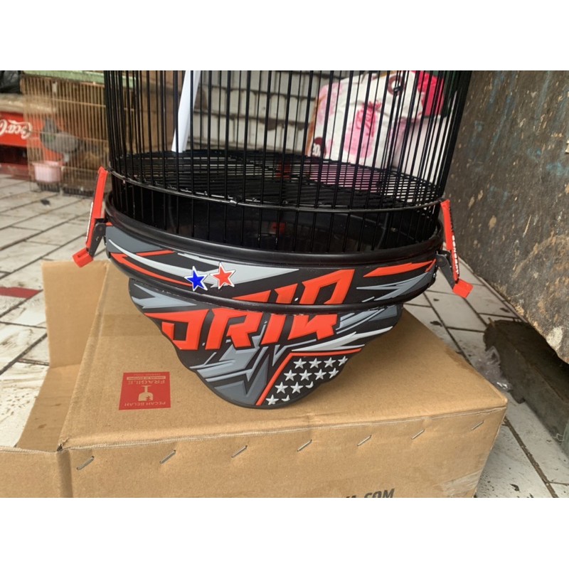SANGKAR KANDANG LOVEBIRD ORIQ 3D