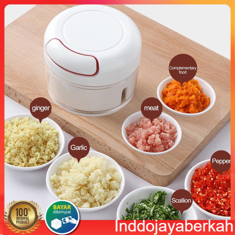 MINI CHOPPER Blender Manual (ALAT PENGHALUS BUMBU DAPUR dan Daging)