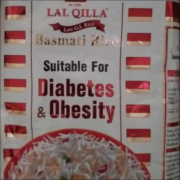 

LAL QILLA DAAWAT DIABETES & OBESITY BASMATI RICE BERAS INDIA LOW GI