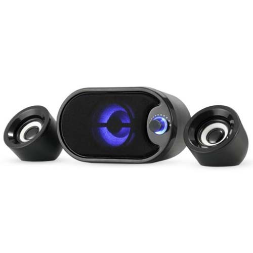 Speaker  Stereo with LED Robot RS170 ,Murah Bisa COD