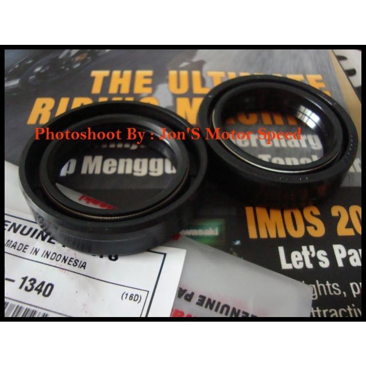 1 Set Seal-Sil Shock Depan Ninja R 150 Ori.Kawasaki
