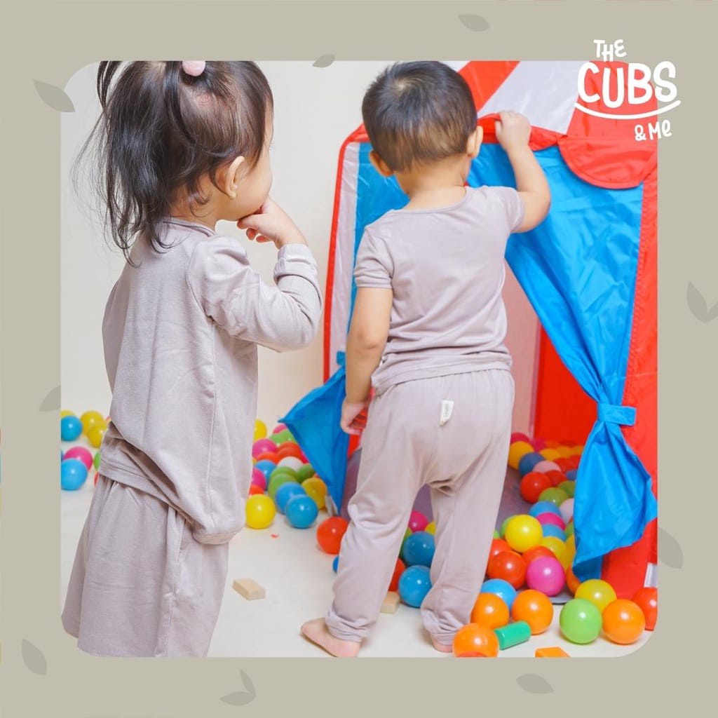 Babygiggles -  THE CUBS &amp; ME Long Pants / Bawahan Anak Unisex 0-2 Tahun