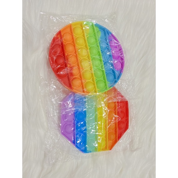 termurah pop it rainbow jumbo / mainan silikon murah / mainan anak pop it rainbow jumbo