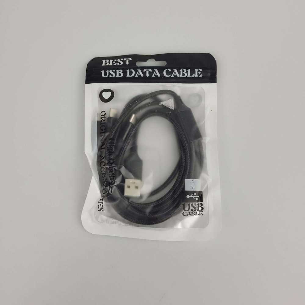 Kabel Charger 3in1 Micro USB + Lightning + USB Type C 1.2 m - US186 ( Al-Yusi )