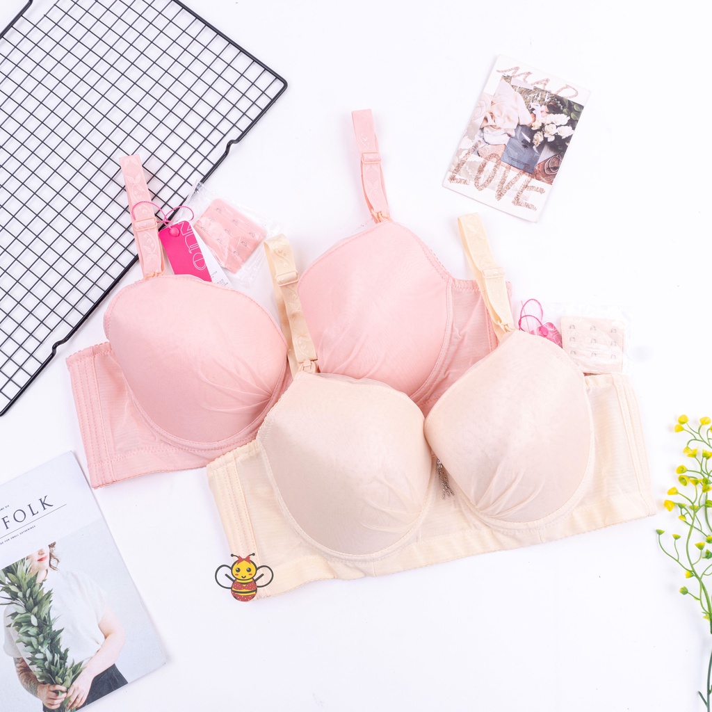 BEE - Bra Bh Menyusui Berkawat Busa Sedang Cup B / Nursing Bra / Maternity Bra 5001