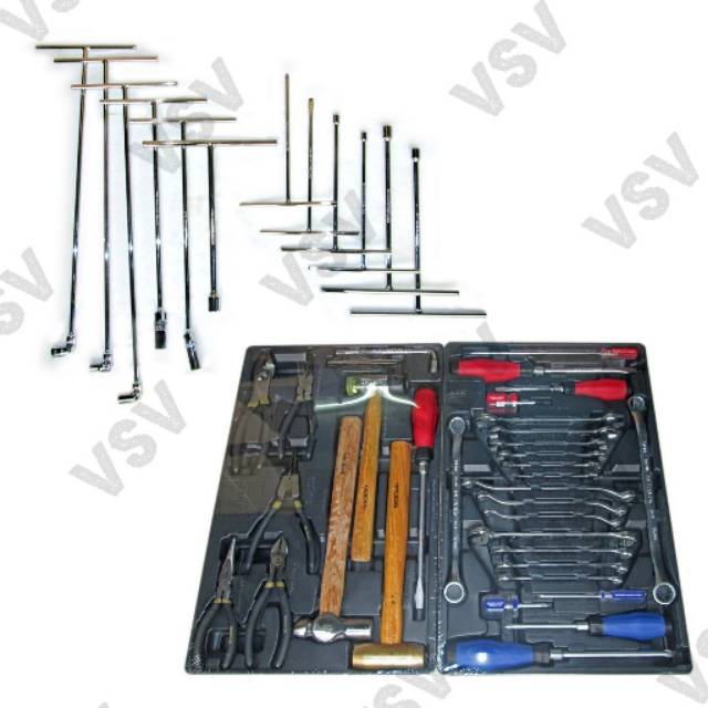 Gestar Tool Set Honda 52pc Mechanic Truster Tool Set 52pc Gestar 999-000 Toolset