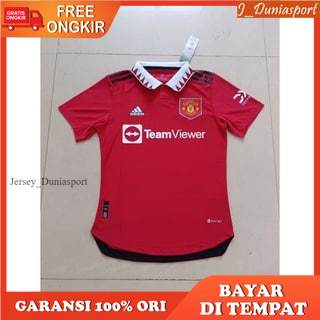 JERSEY HOME MU MAN UNITED PLAYER ISSUE 2022/2023 GRADE ORIGINAL IMPORT