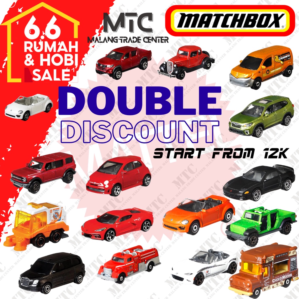 MATCHBOX ORIGINAL MATTEL - DIECAST MAINAN MOBIL MOBILAN BISA PILIH VARIAN