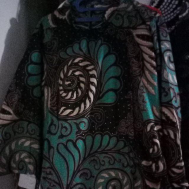 Terlaris Serut Genes Jelita Tunic Navbor Yelbor Whitbor Creambor Tunik Batik Modern Hrb030 Dolbi Dob