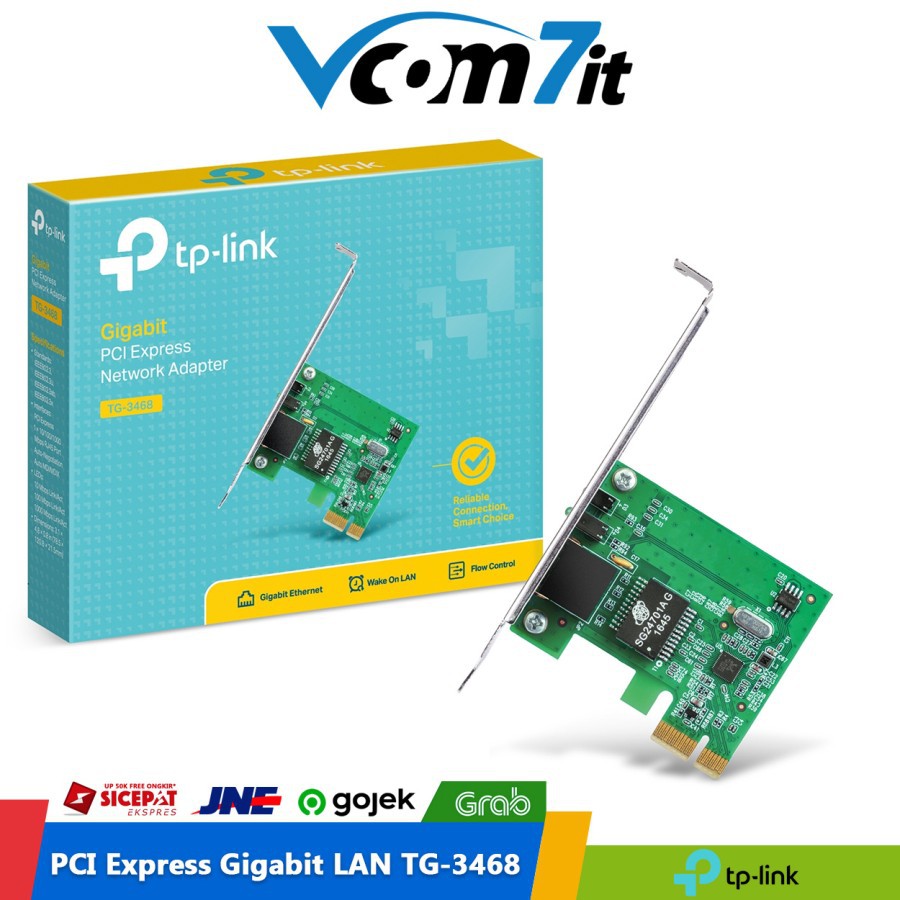 TP-LINK TG3468 Gigabit PCI Express Network LAN Adapter TG-3468 TP LINK
