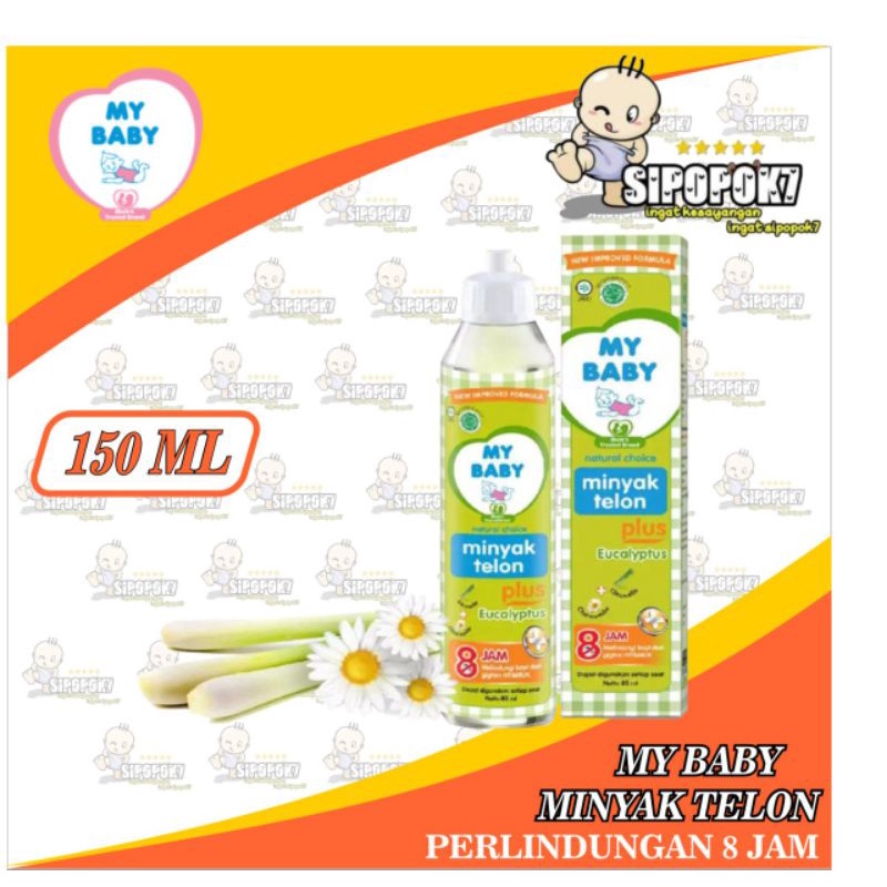 my baby minyak telon 150ml 150 ml