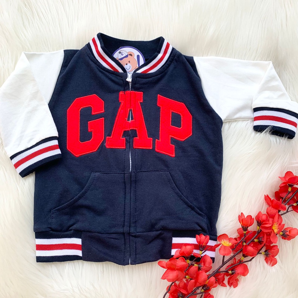 Baju outer luaran jaket pergi jalan lucu bestseller fashion anak bayi cowok laki murah -gap