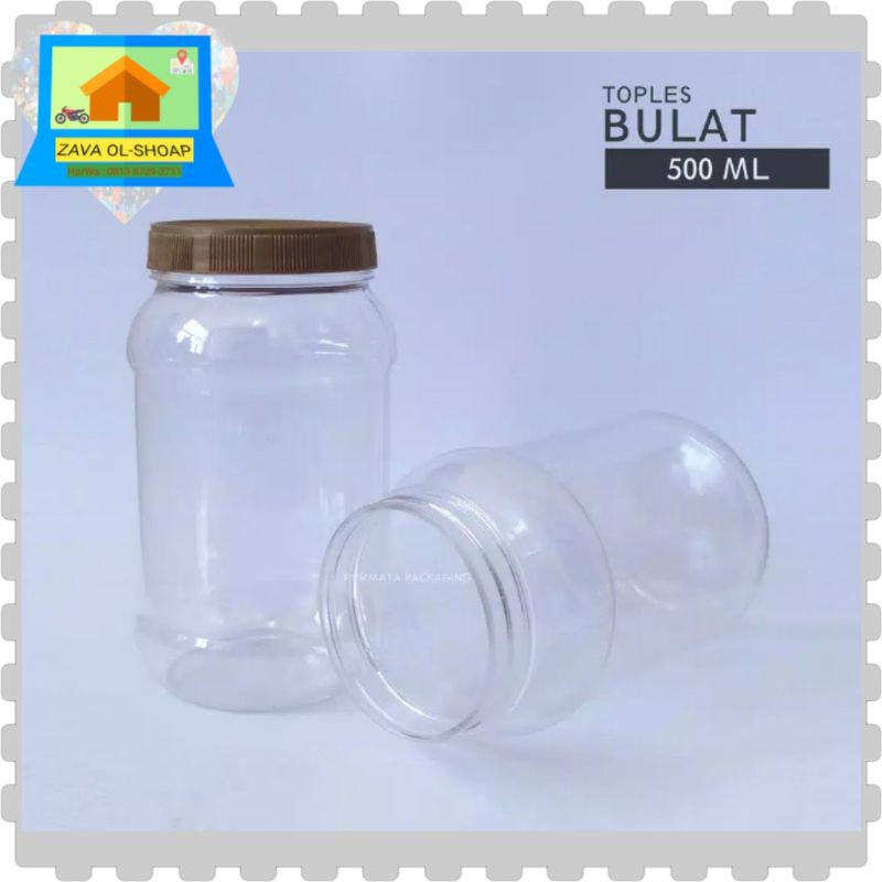 TOPLES BULAT 500ml/Toples plastik