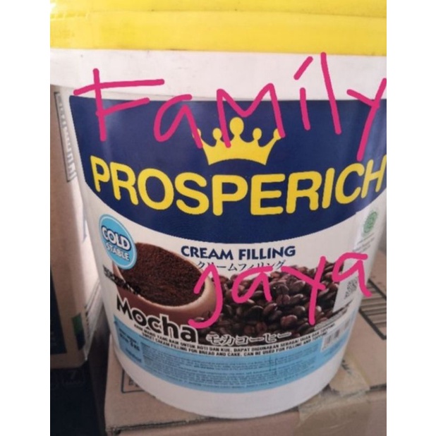 

Prosperich Butter cream mocha moka filling 3kg