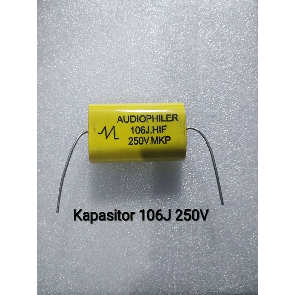 Kapasitor 10uf 250v Capasitor Tweeter Audiophiler 250v 10uf 106J MKP