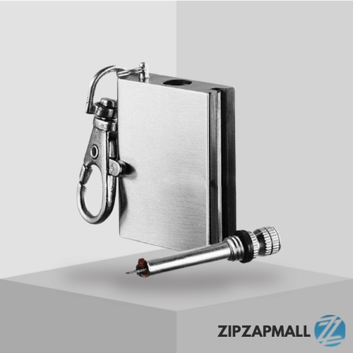 Firetric Gantungan Kunci Pemantik Api Waterproof / Gantungan Kunci Pulse Plasma Mancis Korek Api / K