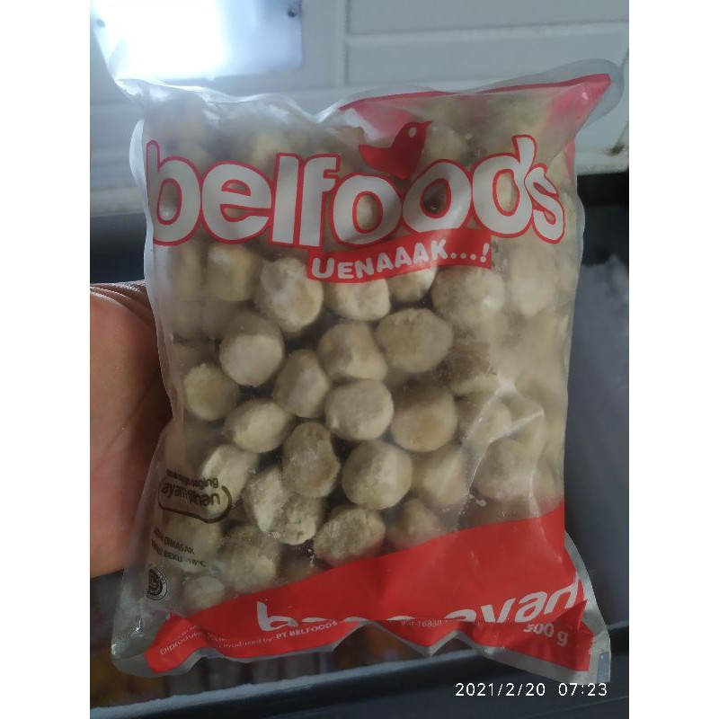 

Bellfoods Bakso Ayam 500gr