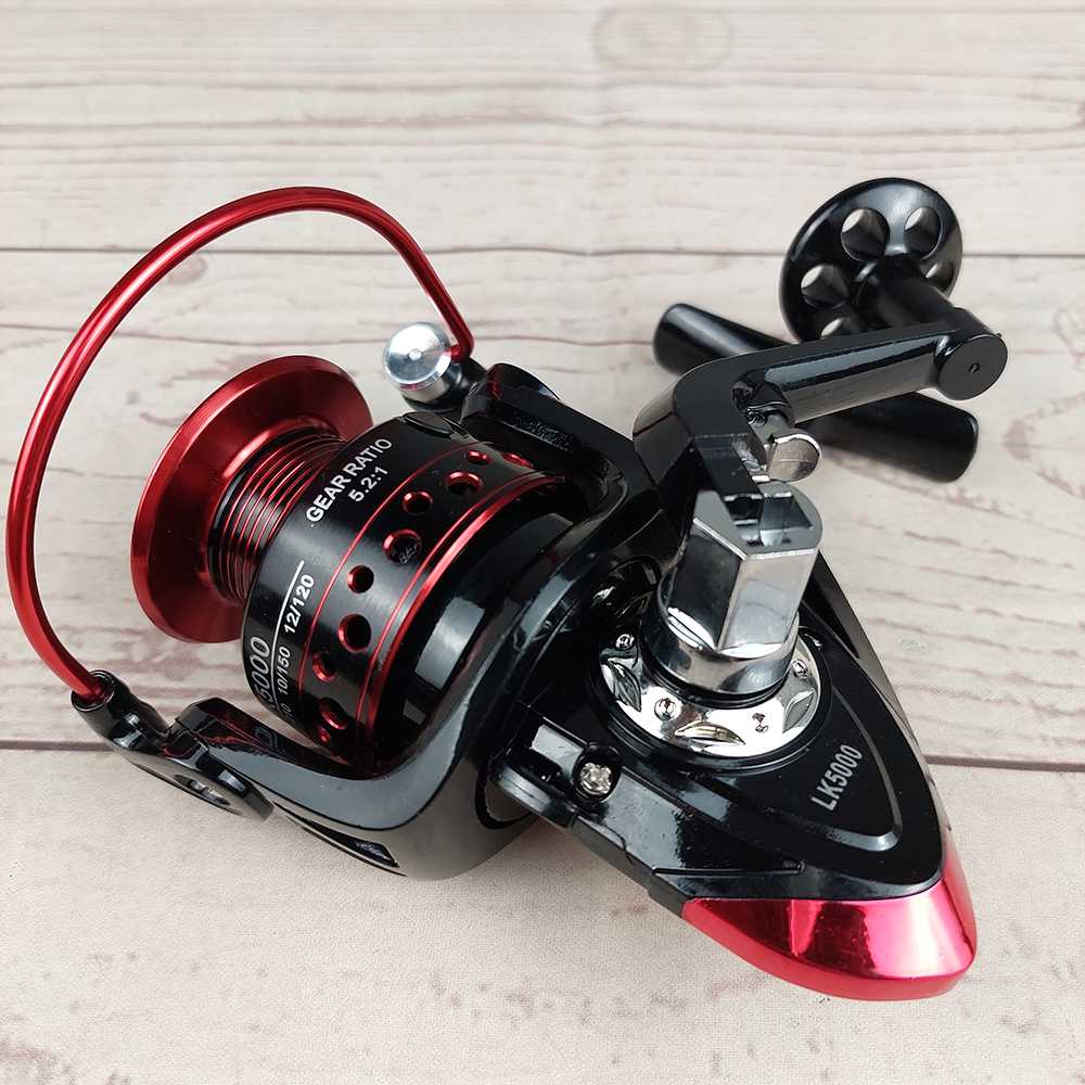 Gold Sharking LK5000 Reel Pancing Spinning 5.2:1 Ball Bearing 13