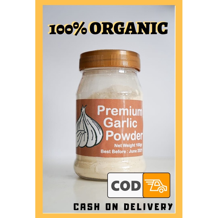 

Premium Garlic Powder / Bubuk Bawang Putih Premium 100 gram / Bawang Putih Bubuk Premium 100gr