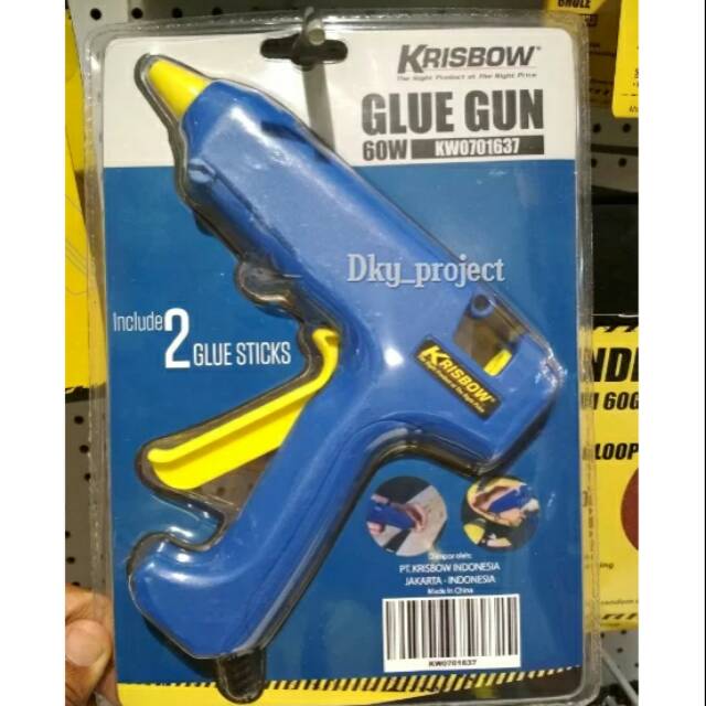 

Lem tembak, glue gun KRISBOW 60W