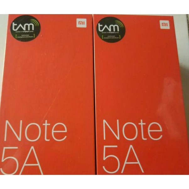 BIG SALE XIAOMI REDMI NOTE 5A - 2/16 GARANSI RESMI TAM - GREY TERLENGKAP