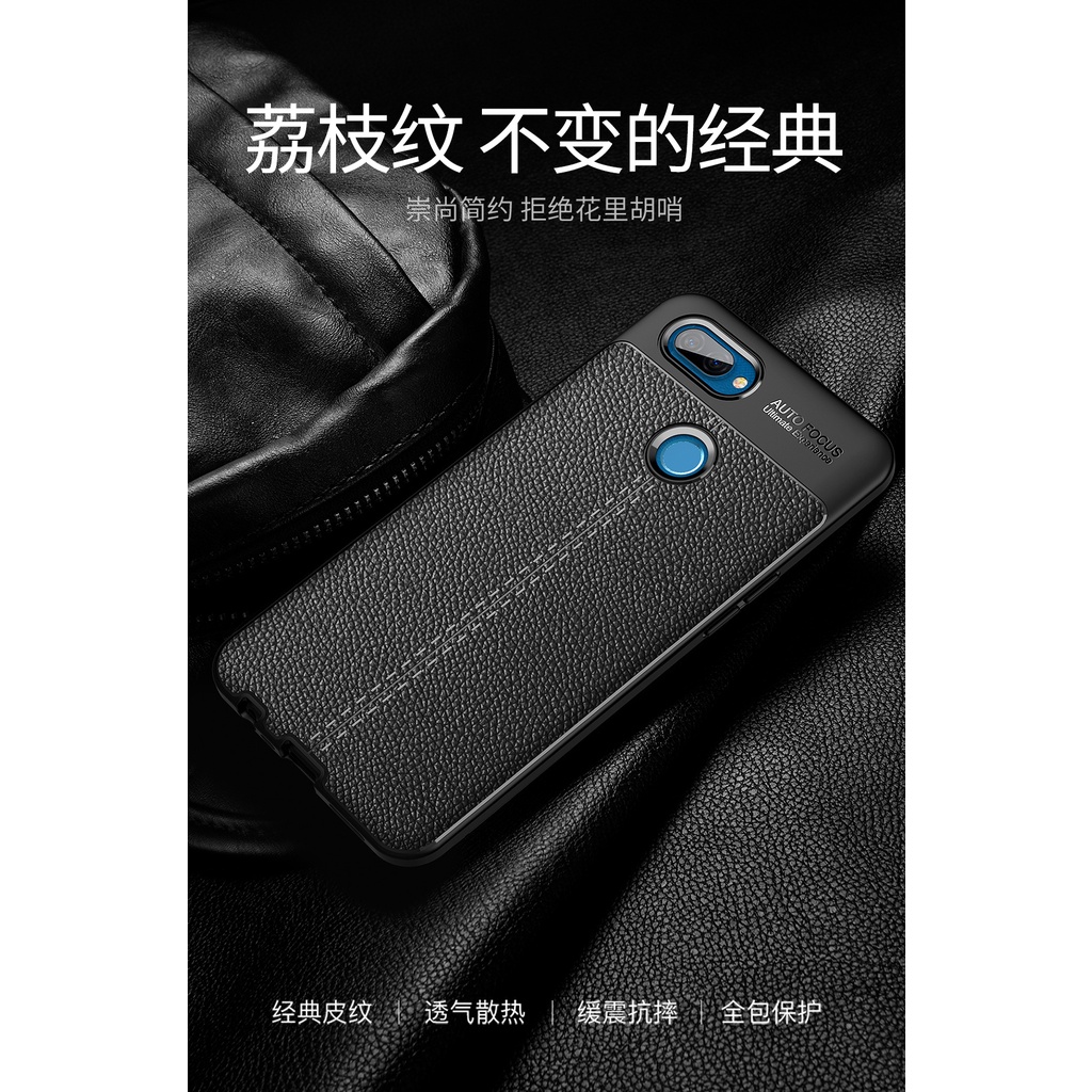 Case OPPO A7 Ultra Slim Auto Focus Leather Premium Softcase