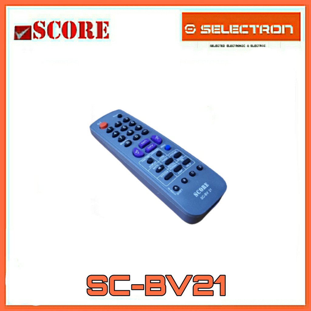 Remote TV SCORE SHARP Layar Tabung SC- BV21