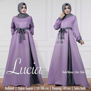  Baju Pakaian  Murah Wanita  Gamis Maxi Lucia Dress 