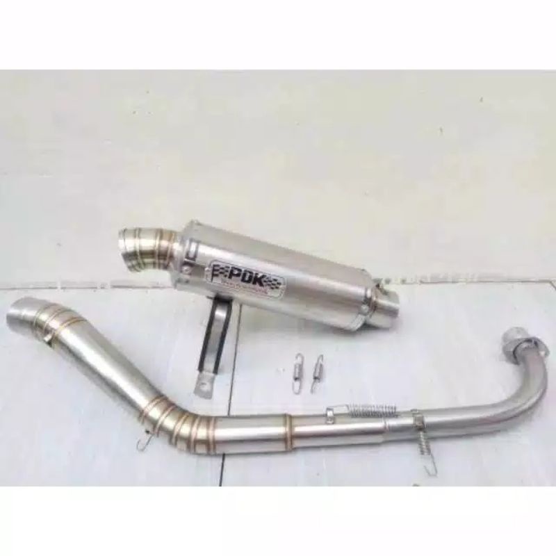 knlpot racing PDk all motor bebek Supra,Jupiter,, karisma,Revo dll