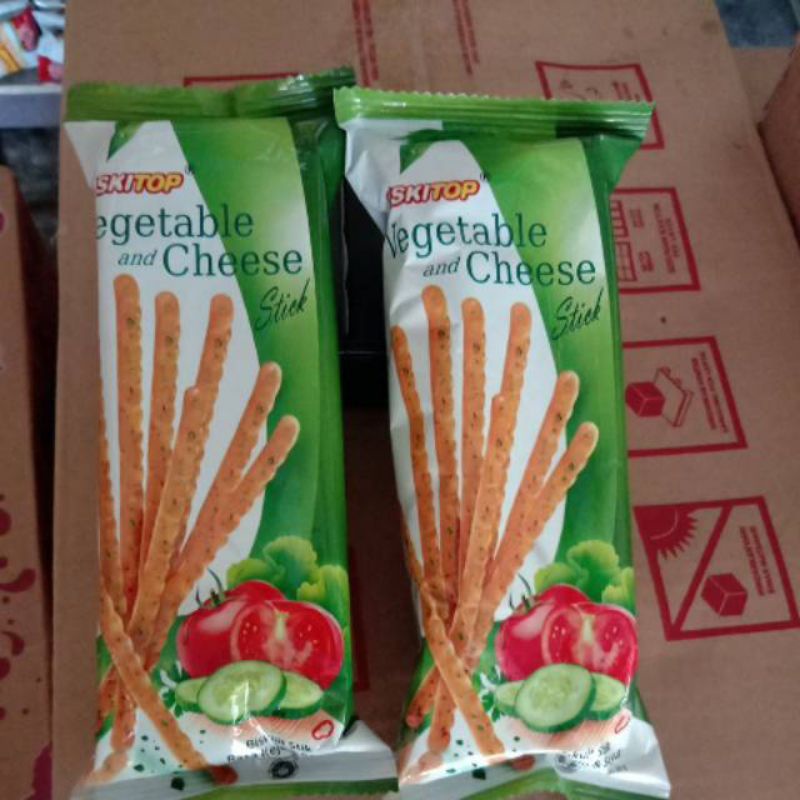 

BISKITOP VEGETABLE & CHEESE STICK 50GR - BISKUIT SAYURAN CEMILAN SEHAT