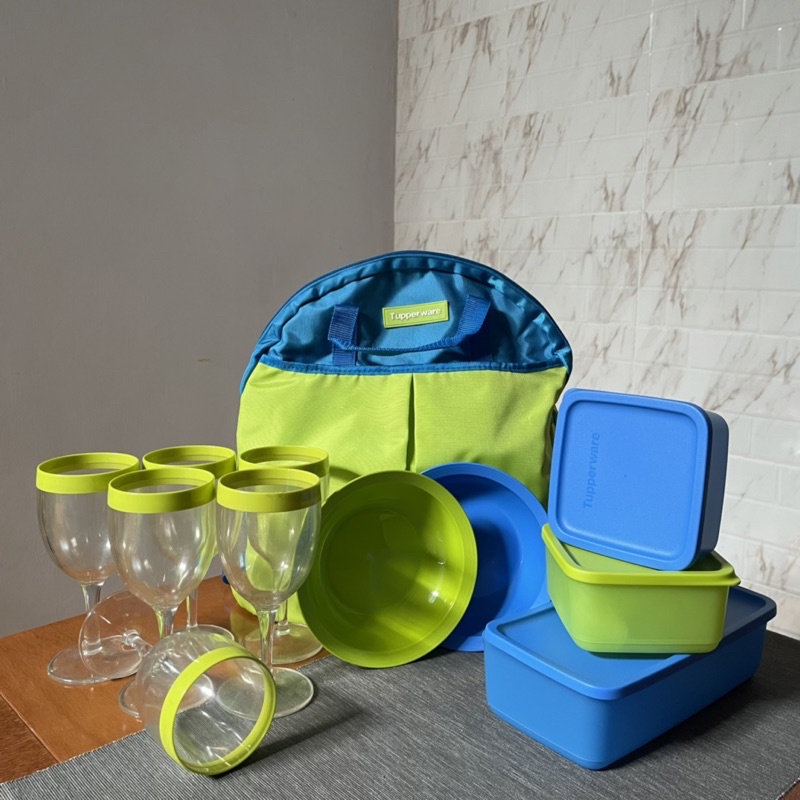 SET TUPPERWARE FOR PICNIC EDITION