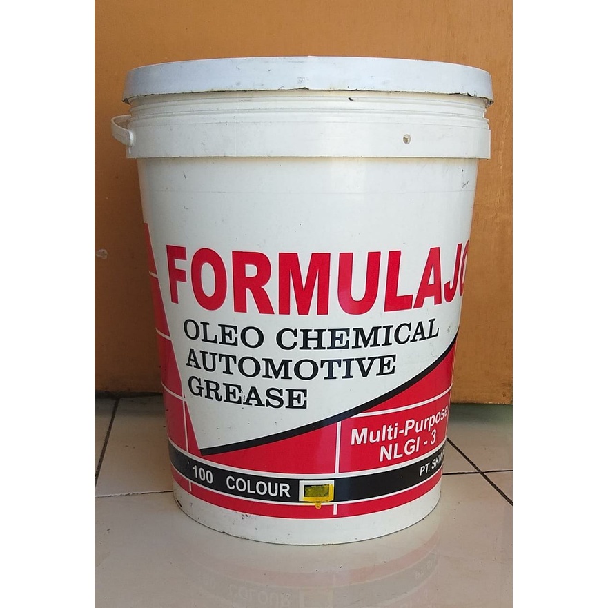 Paslin POP Gemuk Vet Vaselin 12 Kg KiloGram Pelumas Rantai Sepeda Motor Gotri Bengkel