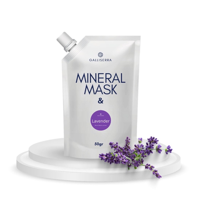 GALLISERRA MASKER BUNGA LAVENDER