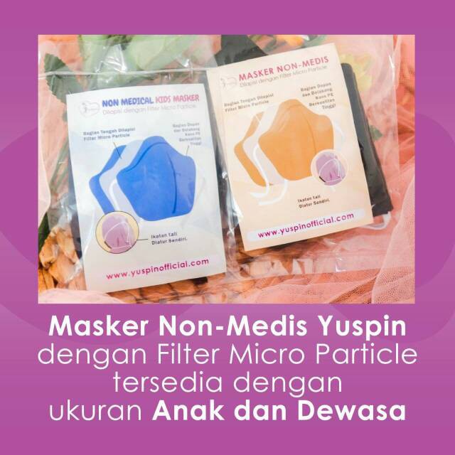 Masker Yuspin - Anti Bacterial